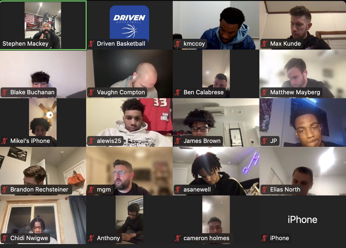 Grateful to have character coach Stephen Mackey <a href="/2Wordstv/">2Words</a> on our call last night to help lead the next generation of College &amp; High School athletes. 

CHARACTER - HARDWORK - ACCOUNTABILITY