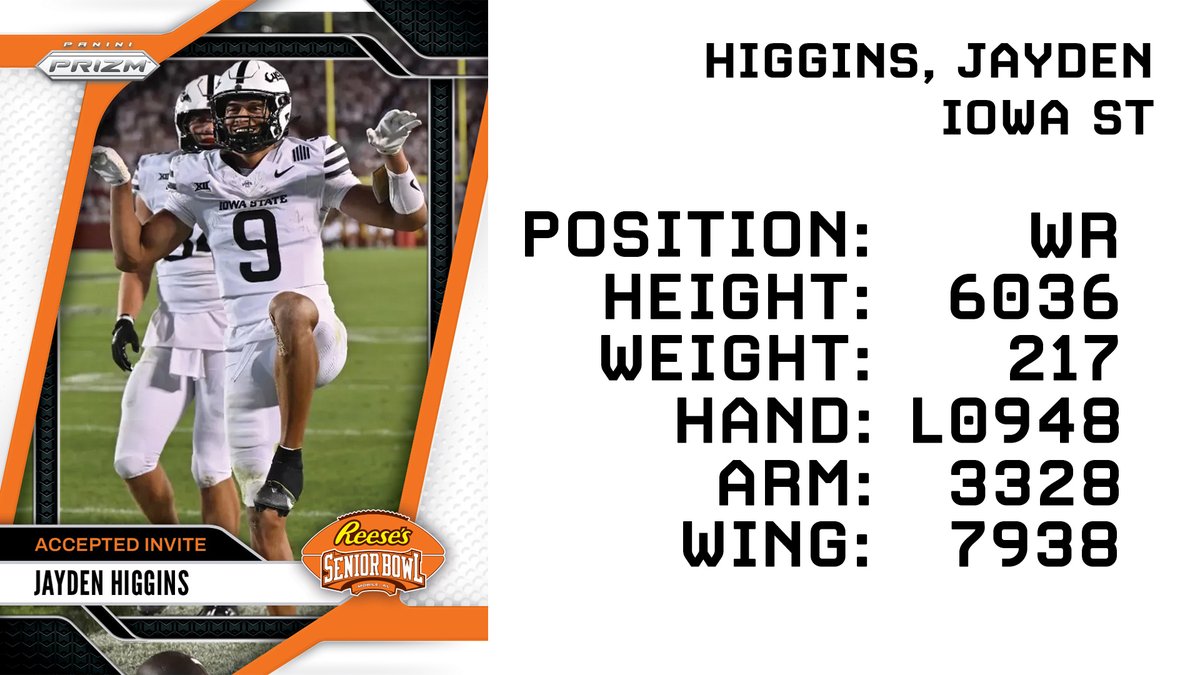 seniorbowl's tweet photo. 2025 Reese's Senior Bowl Measurements.
✅ Verified.
#TheDraftStartsInMOBILE™️ https://t.co/4P80BpBX0p