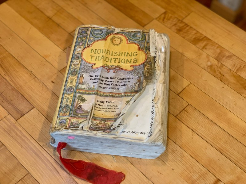 WestonAPrice's tweet photo. Is this book in your library or kitchen?
We continue to celebrate 25 years as a non-profit! We hope to have 25,000 members by October when we hold our Wise Traditions conference. Each month we will offer an opportunity for all who join us that month as a new member to have their name entered for a prize. 5 new members will receive this book that has been very well–utilized and loved by many in our community. A brand new book will ship out to the 5 whose name are randomly drawn. The month is almost over, so don't delay!
https://t.co/Lq5ZMsyIUu
Why become a member? You'll support our websites that millions visit each year, our weekly podcast, and quarterly journal articles all of which we offer freely to the public. While you may enjoy it for free, it is not free to create and as such we are a community supported non-profit. Members receive the Wise Traditions journal mailed to them, entry into our exclusive and active member's only forum whereby all questions are answered, as well as exclusive educational events via Zoom. Our member's financial support ensures we can continue to teach, research and advocate as we have been for 25 years. One of the accomplishments we are proud of is that when we launched https://t.co/RovIIvhvFz, raw milk was only available for sale in some way in 27 states and we are now at 47.  You'll also notice that kombucha, bone broth, sauerkraut and other ferments, traditionally leavened bread, and pastured-raised meats are much more widely available for retail sale than when we started to teach about the benefits of these foods.
Join us now: https://t.co/Lq5ZMsyIUu as we continue our mission to restore nutrient-dense foods to the American diet.