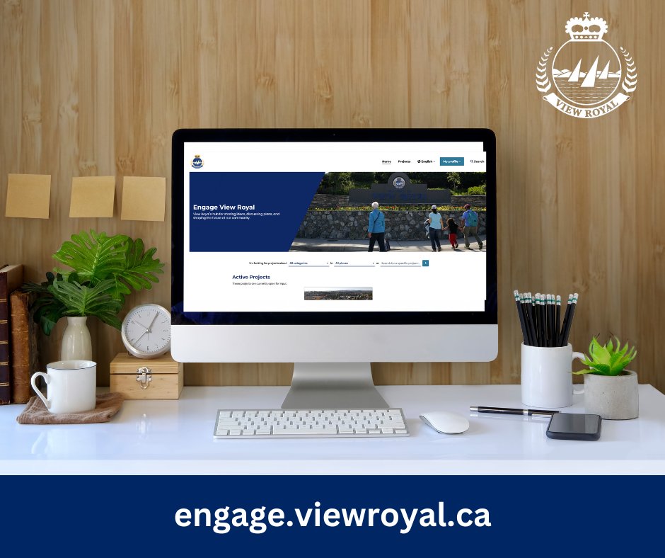 We’re excited to launch Engage View Royal, our new public engagement platform! Explore upcoming projects, share your input, and stay connected with what’s happening in your community.  Visit engage.viewroyal.ca to make your voice heard!  #ViewRoyal #yyj