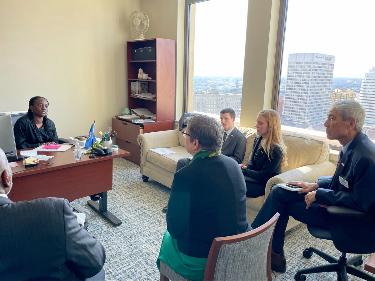 In Richmond, #NOVA students joined President Anne Kress, Board Chair Joseph Huggins and <a href="/_novafoundation/">NOVA Foundation</a>’s Wade Tetsuka to advocate for key initiatives.

Annabelle Betz called for #SkilledTrades funding, while Ryan Arsenault highlighted #DualEnrollment’s impact.