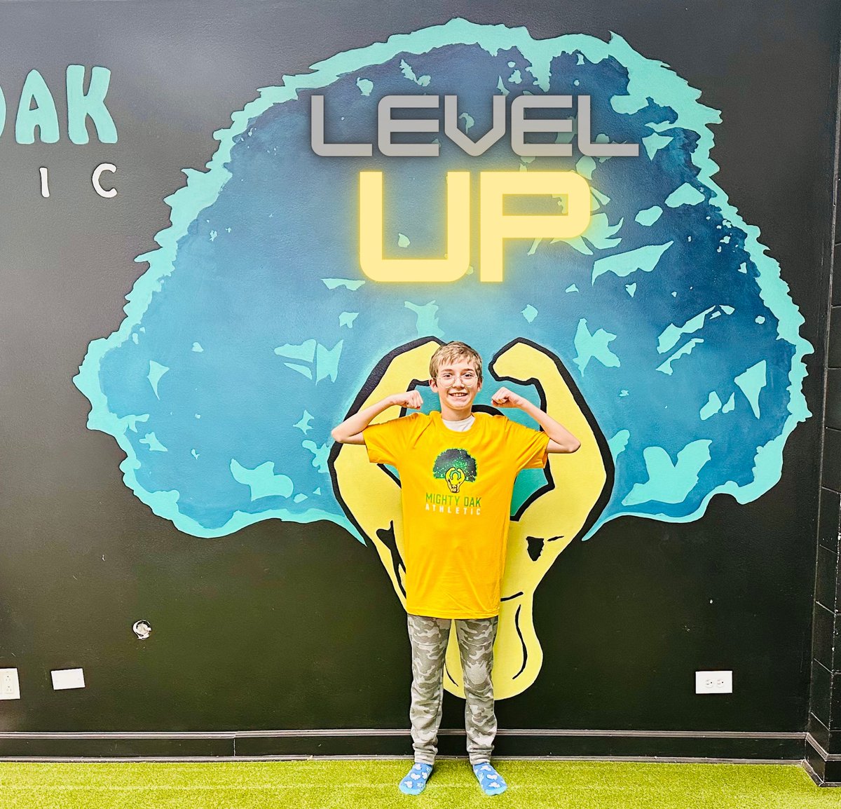 MightyAthletic's tweet photo. Congrats to Alex for reaching Level 2 - Yellow in his strength training program! 💪💛 Building strength, confidence, and momentum with every session. Keep it up, Alex! 🏋️‍♂️🔥 #MightyOakAthletic #StudentAthlete #StrengthTraining https://t.co/ORNHPg67Rr