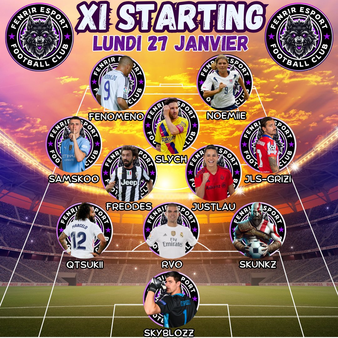 🟣 𝐂𝐎𝐌𝐏𝐎𝐒𝐈𝐓𝐈𝐎𝐍 &amp; 
𝐏𝐋𝐀𝐍𝐍𝐈𝐍𝐆 ⚪️

(J11)  - 21 H 40 - XIG Ghost (SK League)
(J9)  -  22 H 00 - Dynamo (VSC L3)
(J3)  -  22 H 20 - FC Tenderz (SK Cup)
(J11)  - 22 H 40 - Golden Boyys (VSC L3)

twitch.tv/slychgaming

#EAFC25 #FC25 #eSports #easportfcfr #twitchtv