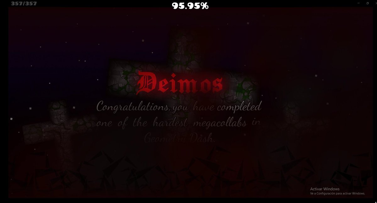 superjavicon's tweet photo. Deimos 100% new hardest, after 94x2 xdd https://t.co/Jc8bV98sDD