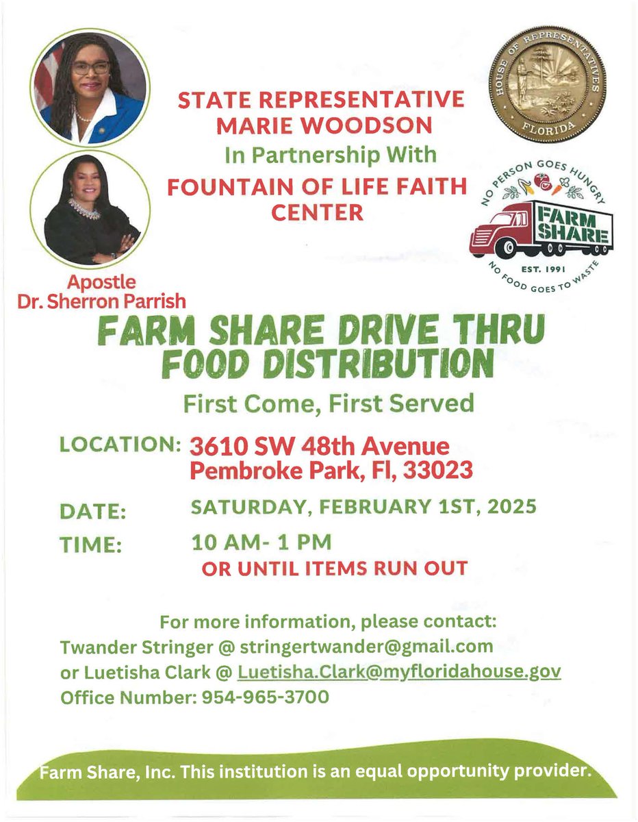 Don't Miss out on this weeks food distribution events and stock up on fresh, locally-grown produce and goods!

To find our full distribution calendar for upcoming Food Distribution near you, please visit Farmshare.org
Please share this post to spread the word! 📣