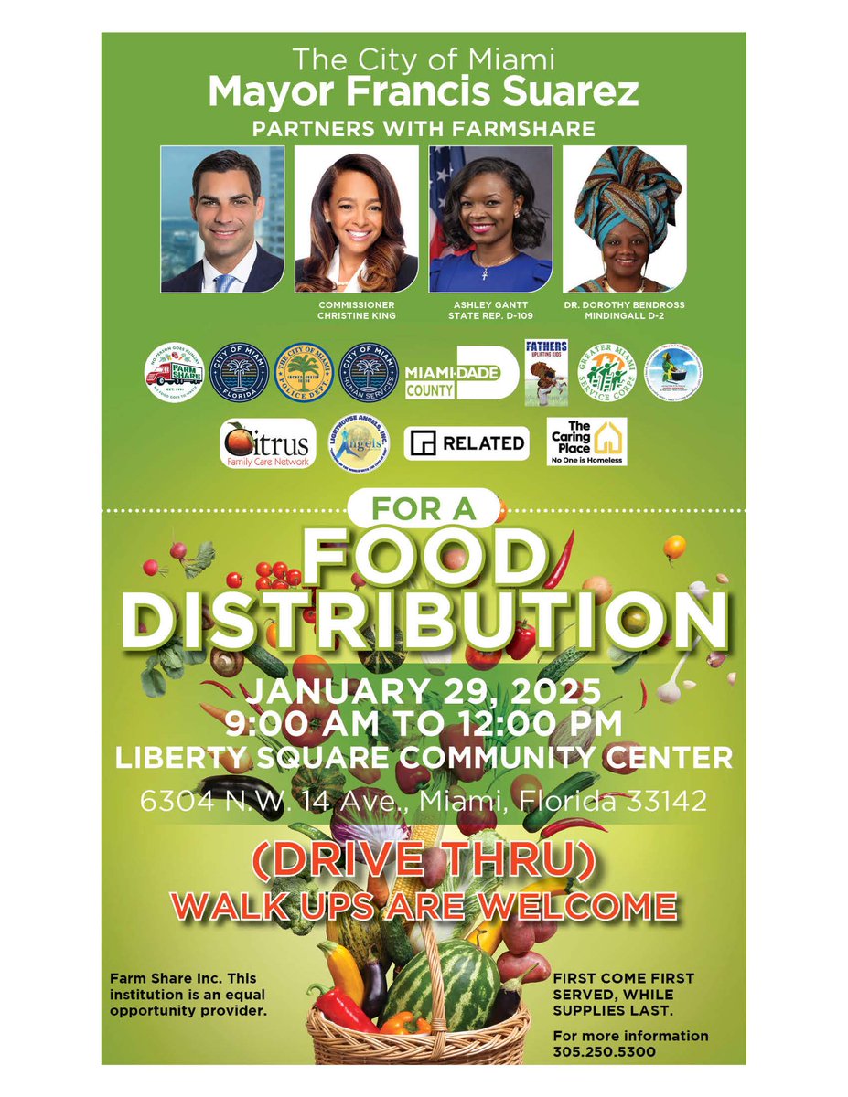 FarmShareFL's tweet photo. Don't Miss out on this weeks food distribution events and stock up on fresh, locally-grown produce and goods!

To find our full distribution calendar for upcoming Food Distribution near you, please visit https://t.co/GK8SaKM2WL
Please share this post to spread the word! 📣 https://t.co/xfTPnSnwTm