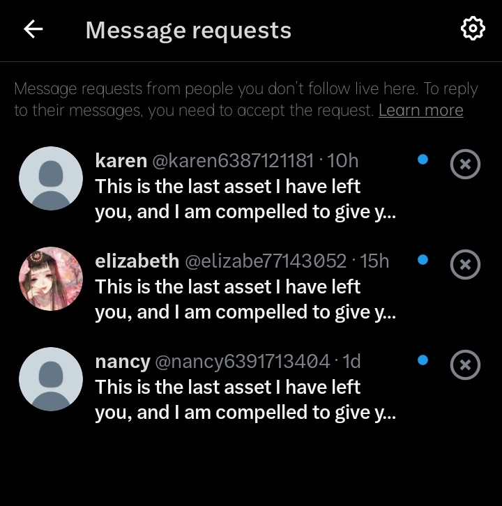 Suka hatilah korang ada last asset ke ape ...  saya x perlu tahu ... Pergi main jauh² &amp; don't disturb me