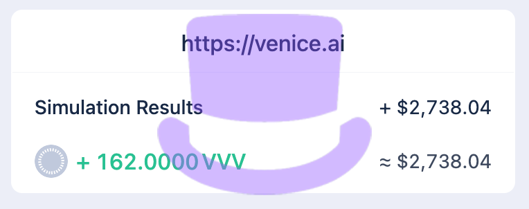 FLASH ALERT - If you own any $DEGEN onchain, you're eligible for the venice airdrop. It always feels good to be a Degen holder.

I just made 3k+ across 2 wallets.

Claim here: venice.ai/token
