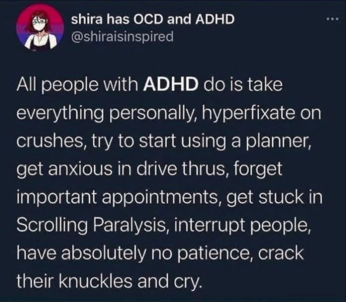 ADHD Memes tweet media