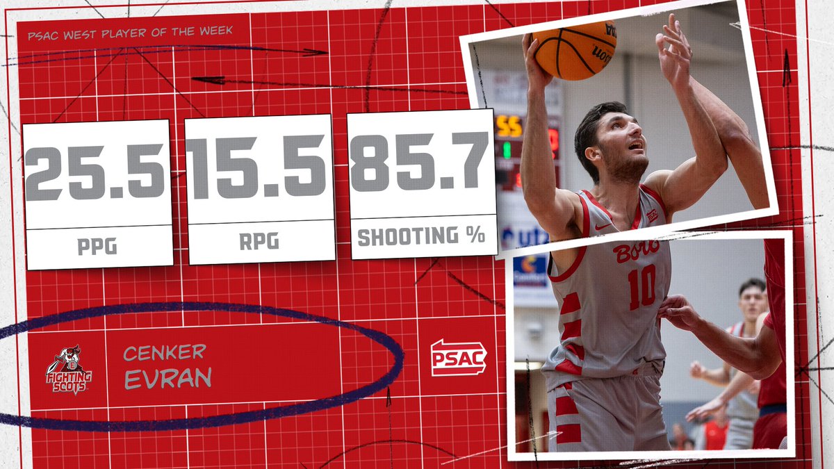 Congratulations to Cenker Evran on his PSAC West Athlete of the Week honors!
📰tinyurl.com/24yma2e7