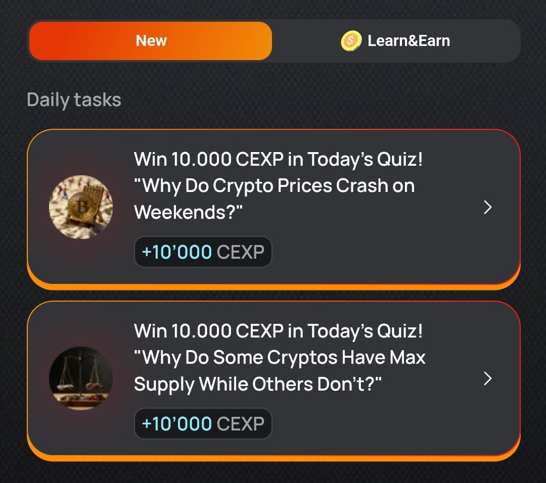 joarow's tweet photo. #CEX_IO | Daily Quiz | 27.01.2025
Task: "Why Do Crypto Prices Crash on Weekends?"
1. When can weekends be good for trading?
✔️When you're looking for bargains
2. Who are the 'whales' mentioned in the video?
✔️Large institutional traders https://t.co/4mzeZfG3O5