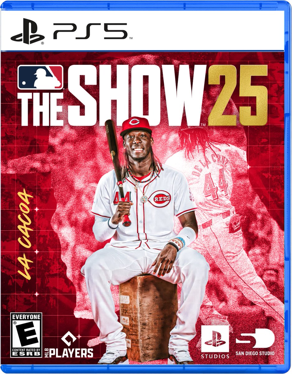 fuzzyfromyt's tweet photo. ELLY DE LA CRUZ IS YOUR MLB THE SHOW 25 COVER ATHLETE!! https://t.co/Fh0OqfLnPr