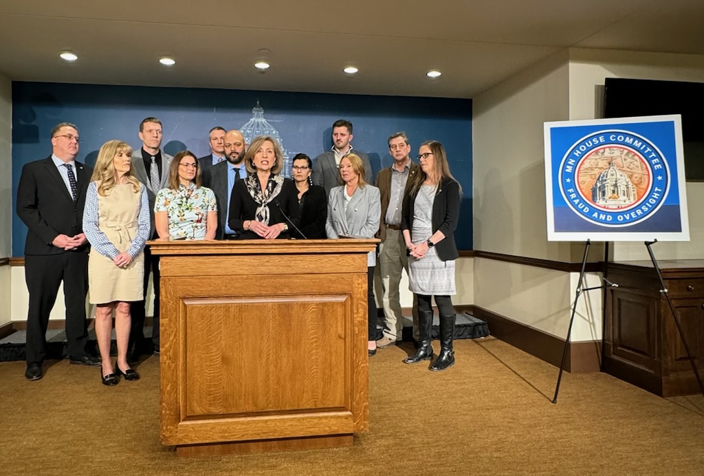 Today was supposed to be the first hearing of the Fraud &amp; Oversight Committee, but Democrats still refuse to show up. Legislative work is stalled, fraud remains unchecked, and Minnesotans' priorities are ignored. Watch the press conference here: facebook.com/mnhousegop/vid…