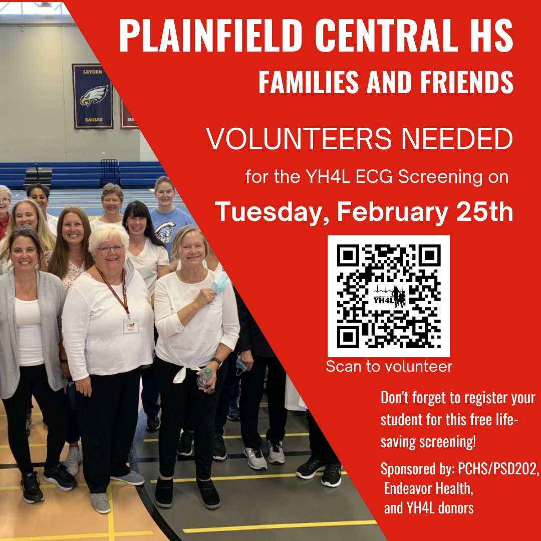Plainfield Central Wildcats Athletics (@wildcatspchs) on Twitter photo In order to make sure we can effectively screen as many students as possible, we need volunteers to help. Please see the QR code below for more information and to sign up. Thank you!
<a href="/Mr_Chlebek/">PHS Wildcats</a> <a href="/pchssuperfan/">#BGN</a> <a href="/PCHSBoosters/">PCHS Athletic Booster Club</a> In order to make sure we can effectively screen as many students as possible, we need volunteers to help. Please see the QR code below for more information and to sign up. Thank you!
<a href="/Mr_Chlebek/">PHS Wildcats</a> <a href="/pchssuperfan/">#BGN</a> <a href="/PCHSBoosters/">PCHS Athletic Booster Club</a>