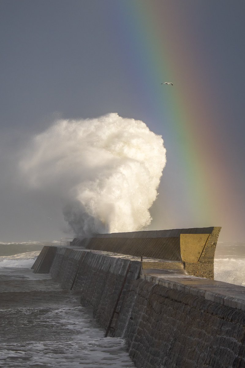 Que c’était beau aujourd’hui du côté de Lesconil.
La tempête Herminia aura était de toute beauté !!!