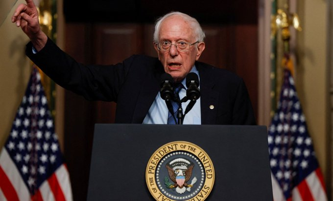 cpm_life's tweet photo. #Breaking🇺🇸
Senator Bernie Sanders:

Im Kontext der aktuellen politischen Spannungen: Trumps Plan, Millionen Palästinenser zu deportieren, ist eine ethnische Säuberung und ein Kriegsverbrechen. Das darf nicht ignoriert werden. #EthnischeSäuberung #Kriegsverbrechen https://t.co/eYNdCgFljm