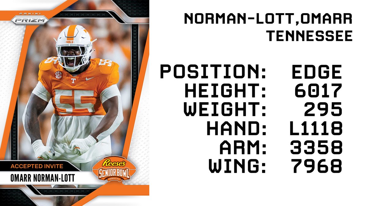 Reese's Senior Bowl (@seniorbowl) on Twitter photo 2025 Reese's Senior Bowl Measurements.
✅ Verified.
#TheDraftStartsInMOBILE™️ 2025 Reese's Senior Bowl Measurements.
✅ Verified.
#TheDraftStartsInMOBILE™️