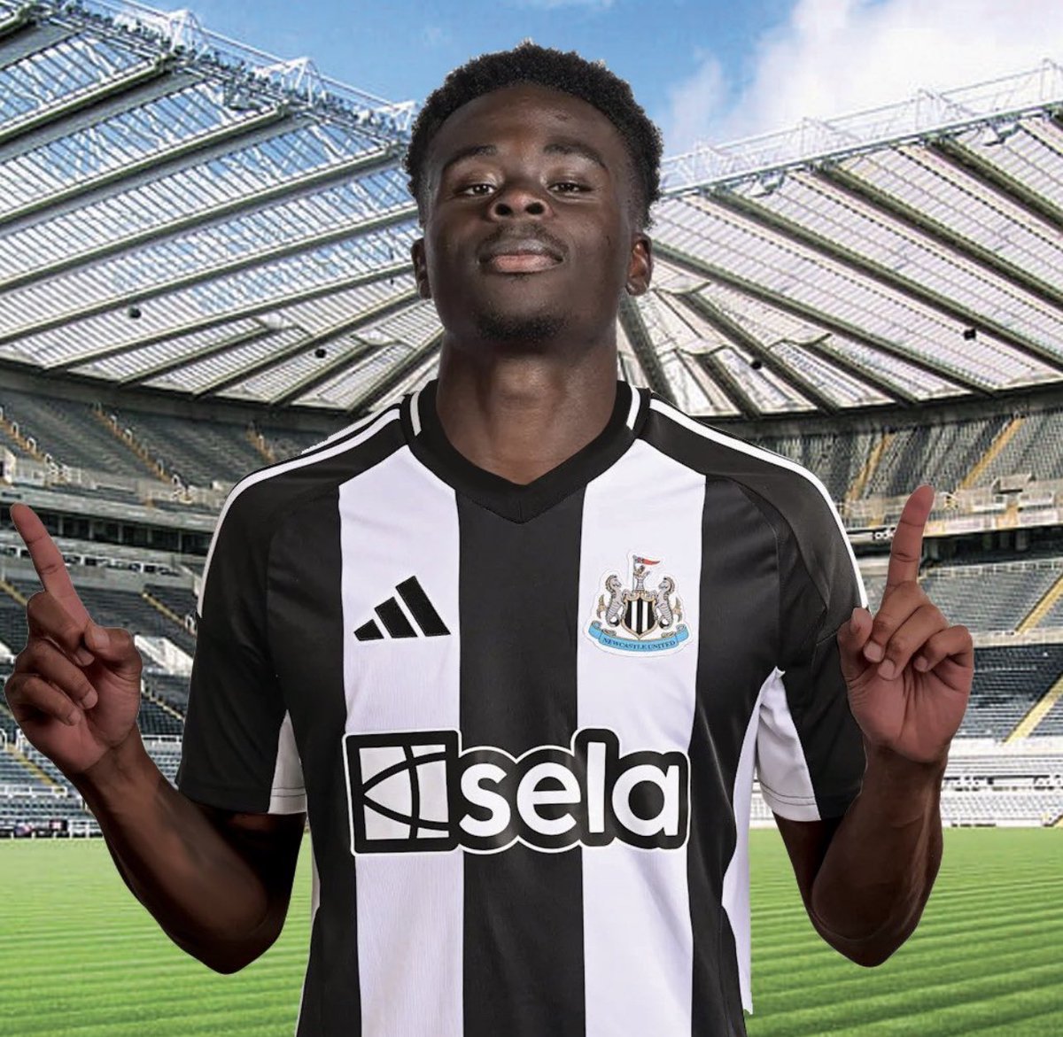 EXCL: Hearing Newcastle will attempt an ambitious move for Bukayo Saka in summer. Deal difficult to do in January, but NUFC hope he will fill the hole on their RW. Player keen on joining boyhood club. Will be the first priority after Alexander Isak signs a new deal. #AFC #NUFC