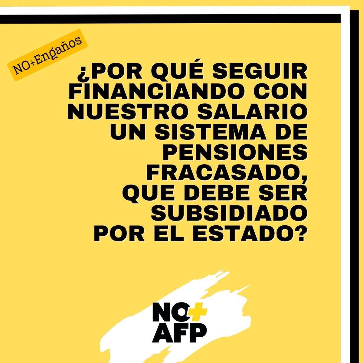 Coordinadora No+AFP tweet media