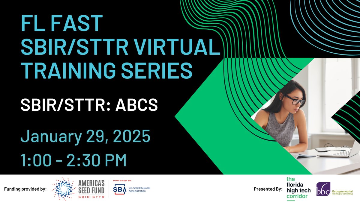 Join review of program requirements, the difference between SBIR &amp; STTR, the registrations required, the federal agencies that participate, &amp; how to determine which agency is right for you. Join: us02web.zoom.us/webinar/regist…