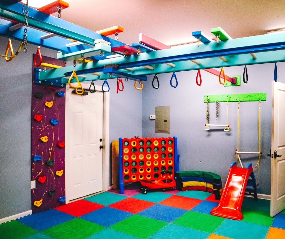 msbehaviorsvcs's tweet image. From monkey bars to a climbing wall, our large play area is a safe and fun space for kids to learn and grow through play. Call our office today to learn more about scheduling an appointment with MBS! 

🧩 662-470-6160 
💙 msbehaviorsvcs.com