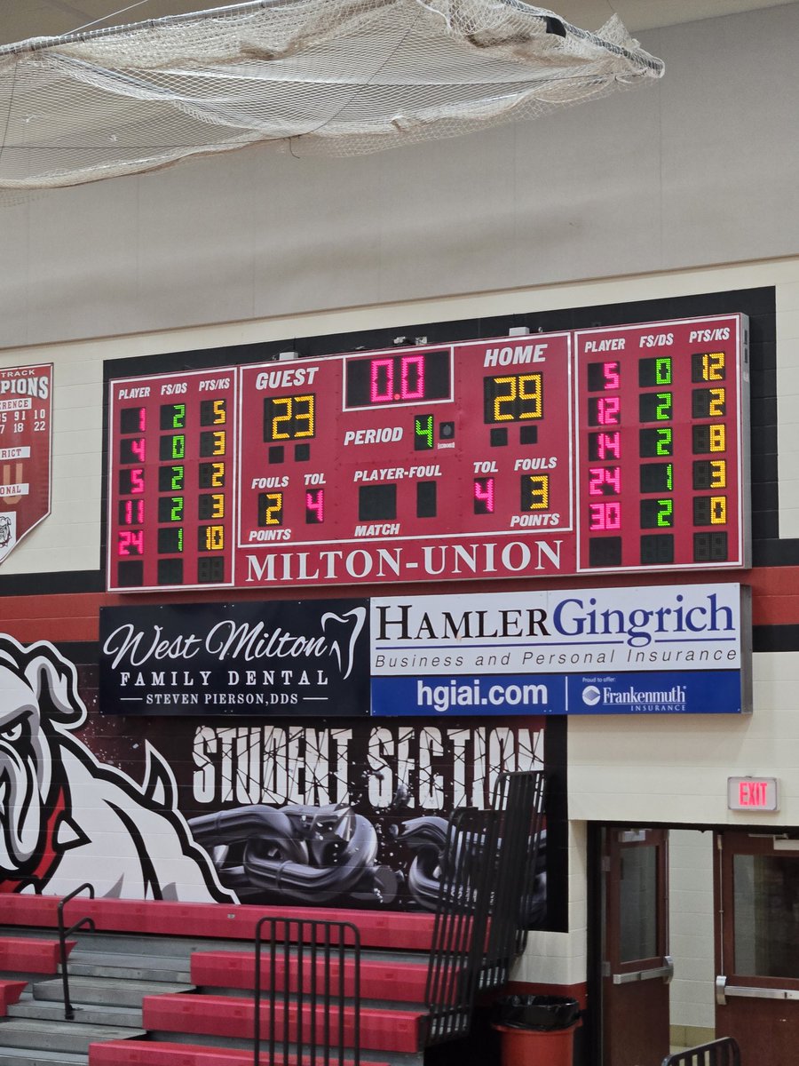 After three quarters.