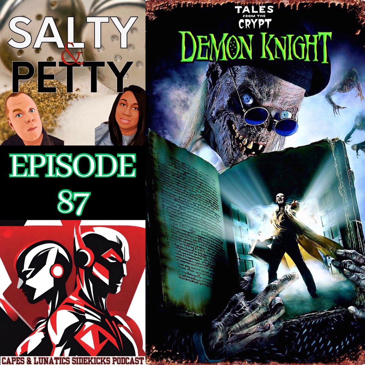 The Salty &amp; Petty Podcast Episode 87

Phil and Lilith review #TalesFromTheCrypt: Demon Knight. Discussion includes the Tales From The Crypt franchise.

🍎 Apple Podcasts: tinyurl.com/5rz4p4sd

🎧 Spotify: tinyurl.com/f8tr5349

▶️ YouTube: tinyurl.com/3xnack8y