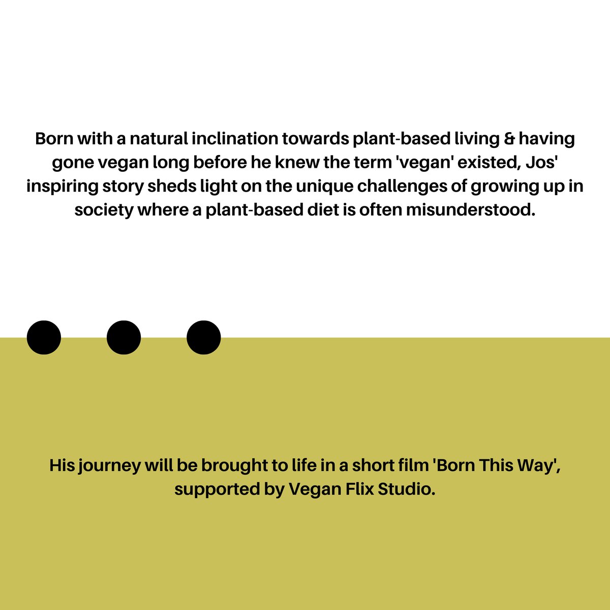 Lights, camera, action! Check out our Filmmaker Spotlight Series! Today we have Emmanuel Joster, one of our awesome grant recipients. Read on to learn more about him and his project! 🎬✨

#films #grants #vegan