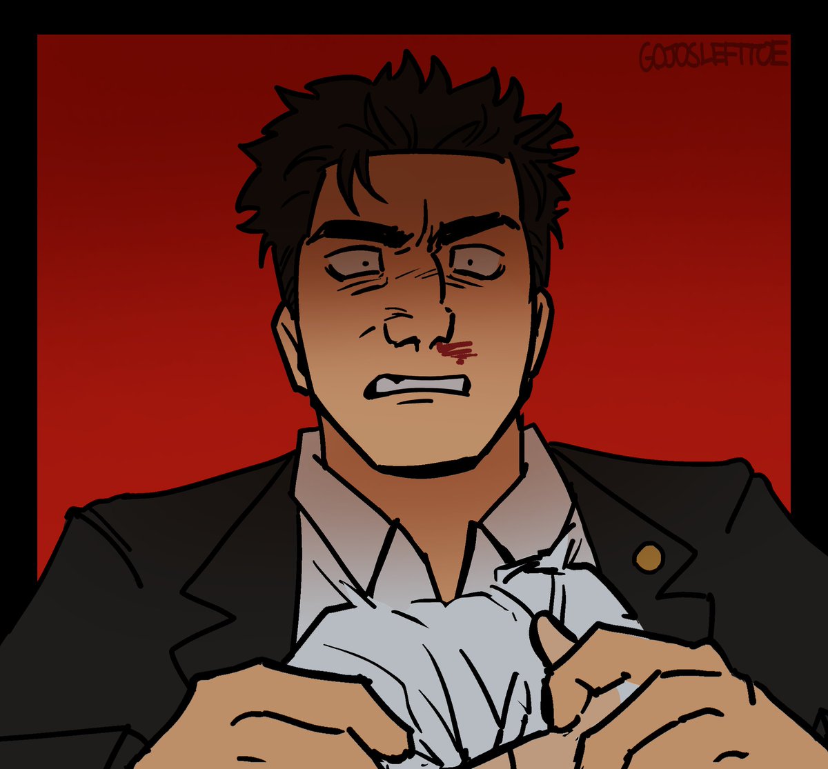 345 - was going to make a short anim for today... took too long so frames instead... happy (violent?) higunana monday