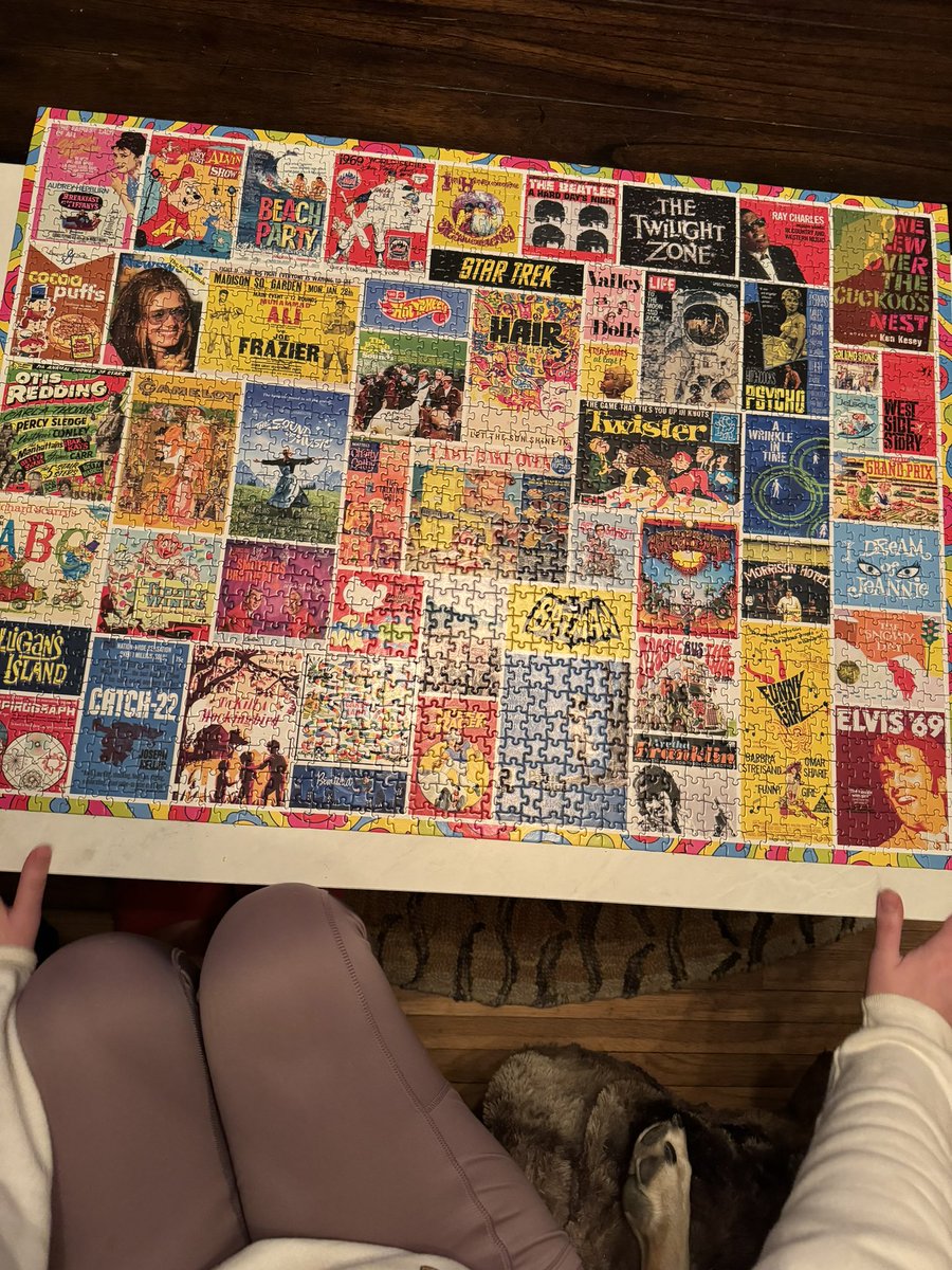 TheBigAndSexy70's tweet photo. Everyone tell @ConnerDeBoer good job on her 1500 piece puzzle! 

Rt to spread awareness. 1 like = 1 respect https://t.co/1zsQIURERO