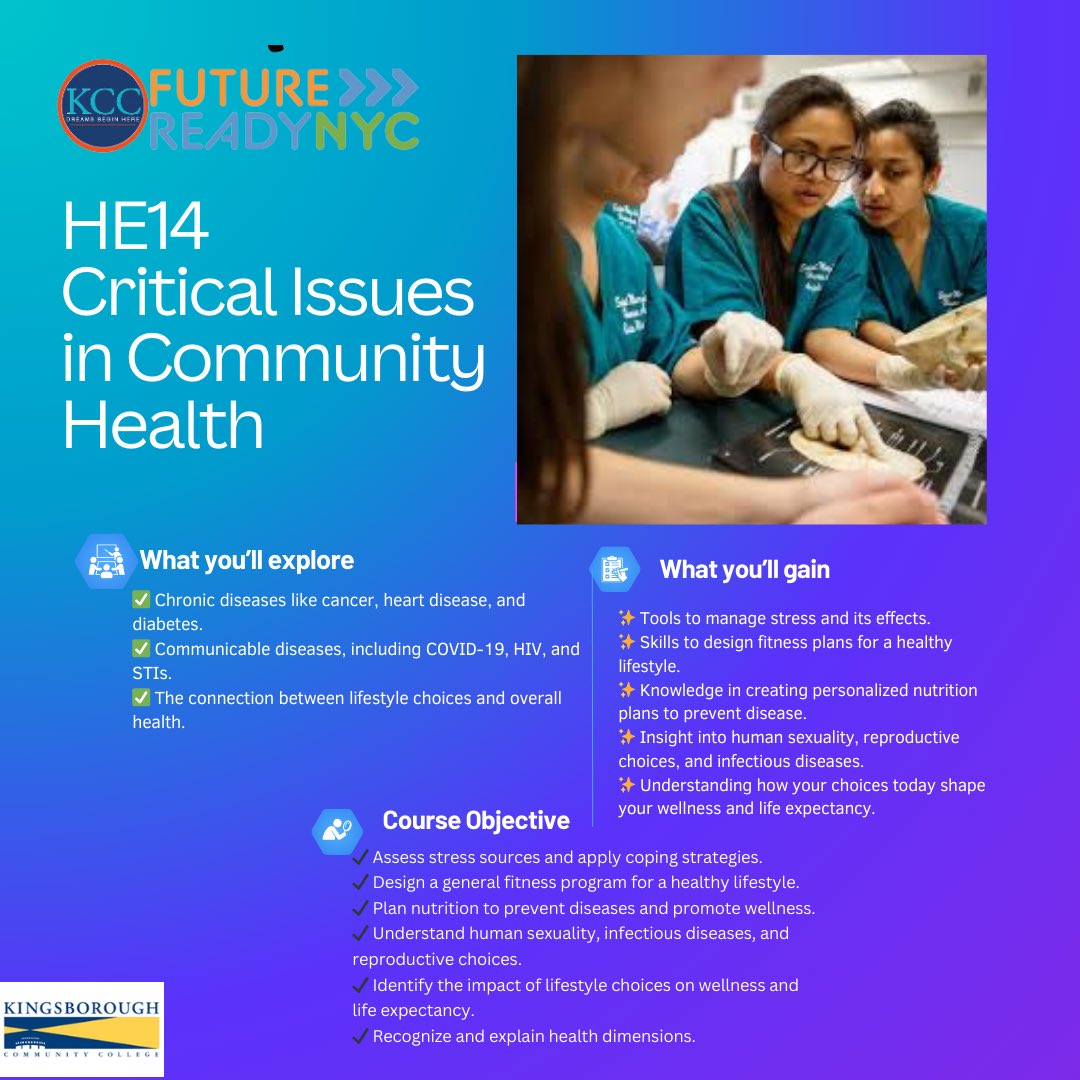 The FutureReadyNYC Healthcare Pathway is designed to teach students the important knowledge and skills needed to work in a healthcare profession.

💡 Start building your future in healthcare today!