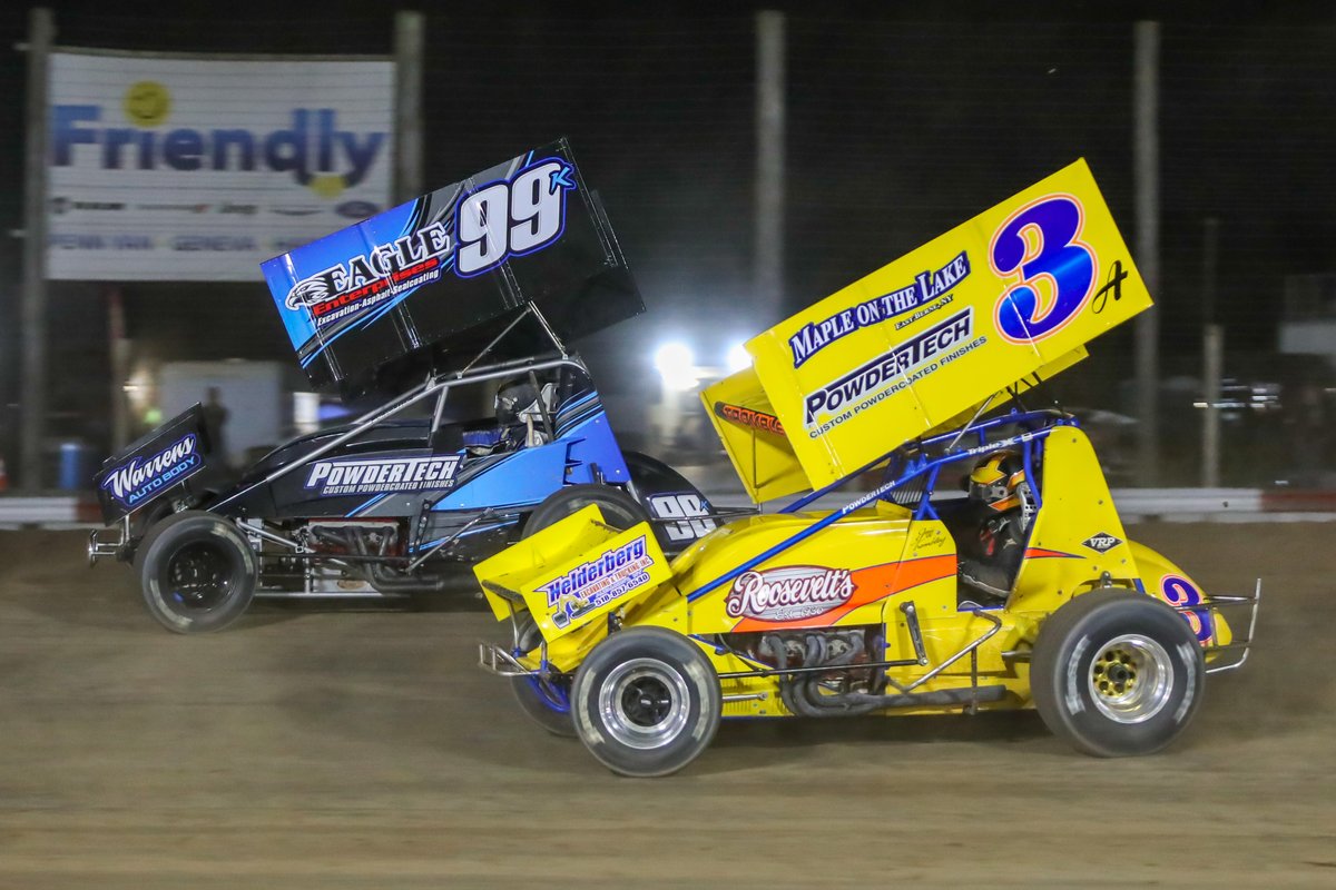 🔥𝙒𝙄𝙇𝘿 𝘼𝙉𝘿 𝙒𝙄𝙉𝙂𝙀𝘿 <a href="/CRSAsprints/">CRSA Sprints</a> are set to compete at <a href="/UR_Speedway/">Utica-Rome Speedway</a> on Friday, June 13 with 'Wing Night' at the Home of Heroes. 

📸 JB Photography