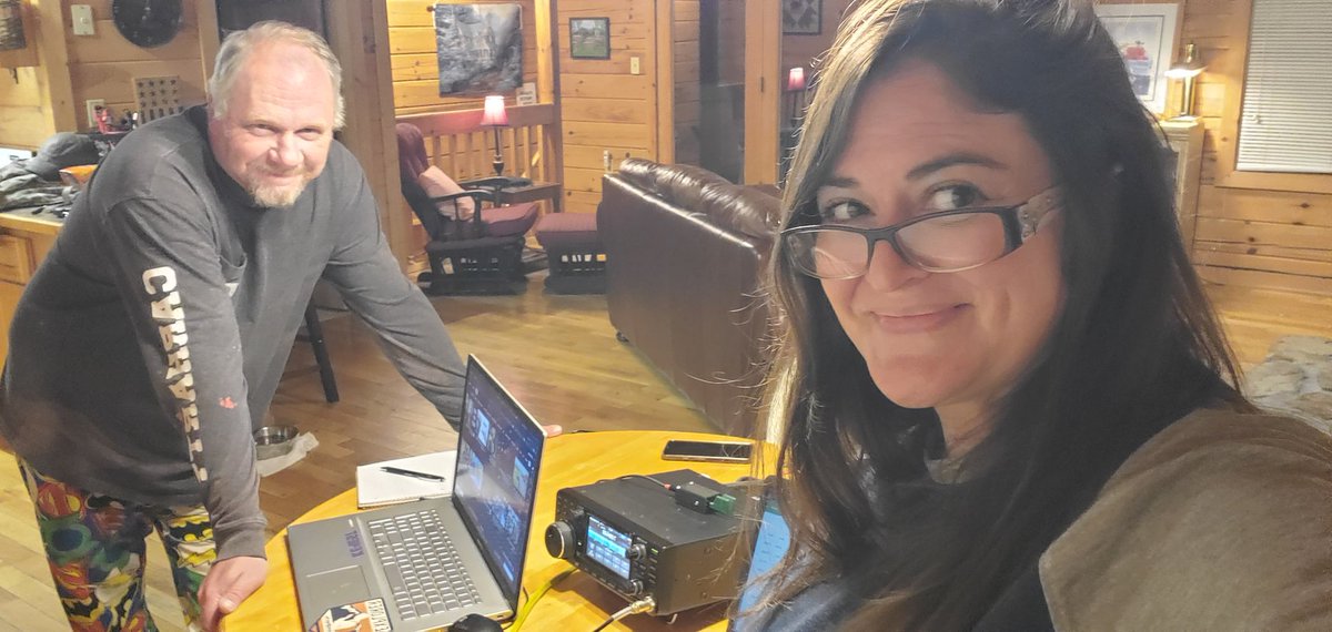 AJoyfulHam's tweet image. Come hunt us!  KE4EST &amp;amp; I are in a cabin at Georgia park US-4473 on 7.269 SSB.  Come hunt us!  #K4AAspots #POTAlife #HAMlife