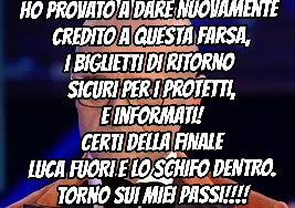 puertcruz's tweet photo. Lorenzo che dice a shaila che hanno il biglietto di ritorno,fatto con televoto in modo di esser certi di portarli in finale #fuorilorenzo #fuorishaila #GrandeFratello #iocambiocanale
#iostoconluca @BITCHYFit @MedInfinityIT @EndemolShineIT
#noiguardiamoaltro https://t.co/yzxo81oYJs