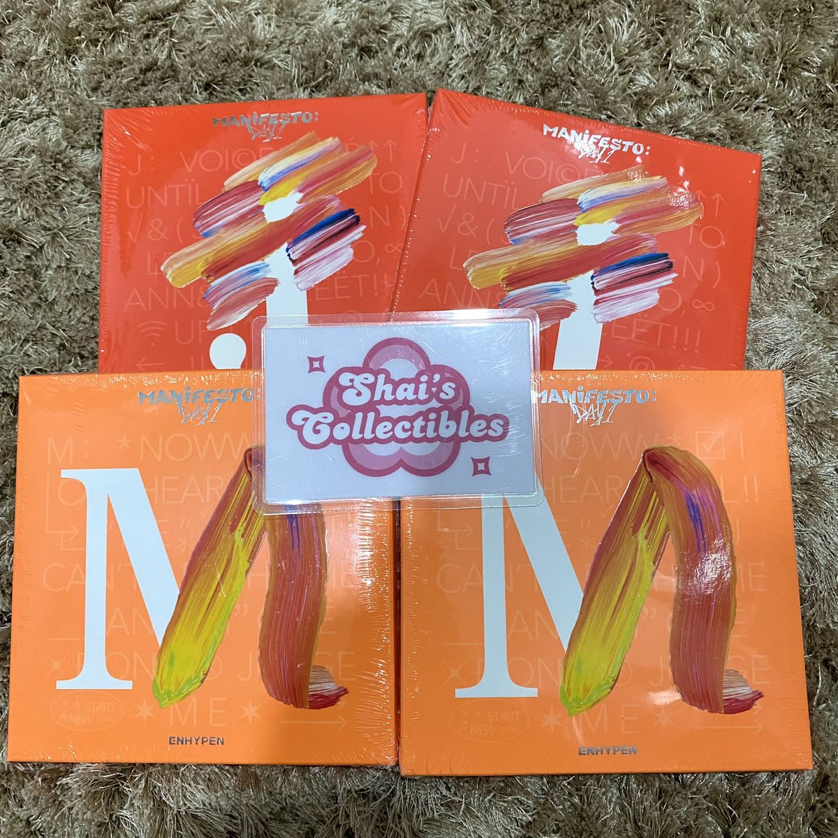snhseiis's tweet photo. wts lfb ph

onhand enhypen sealed manifesto day 1 engene ver

— ₱599 each 
— buy all for ₱500 each

dm to order !

t. enha heeseung jay jake sunghoon sunoo jungwon niki md1 d j m photocard poca for sale want to sell looking for buyer engene version https://t.co/jSAGSHRBLF