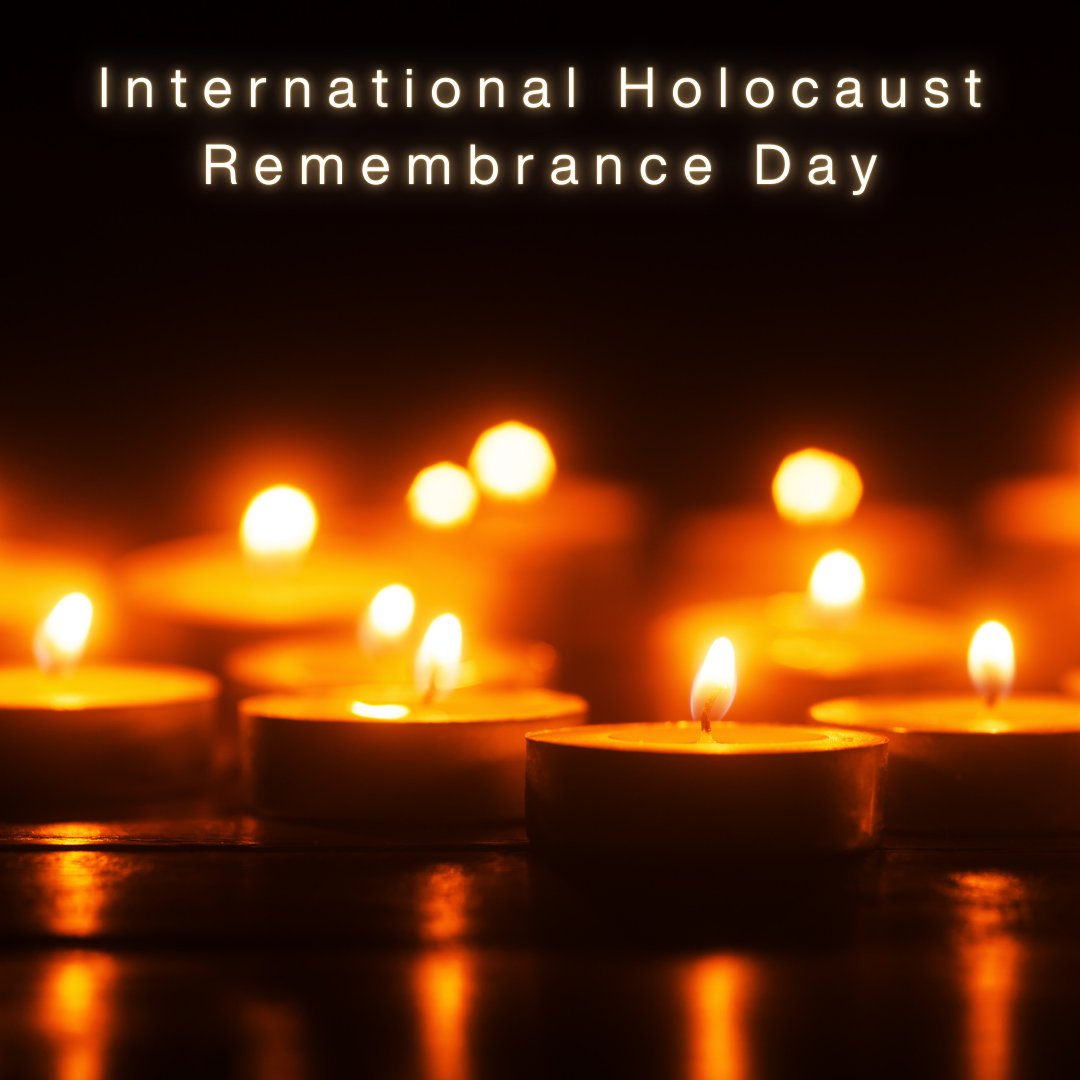 Today we honor International Holocaust Remembrance Day by remembering the victims of the Holocaust and recommitting to speaking out against hatred, antisemitism and discrimination.