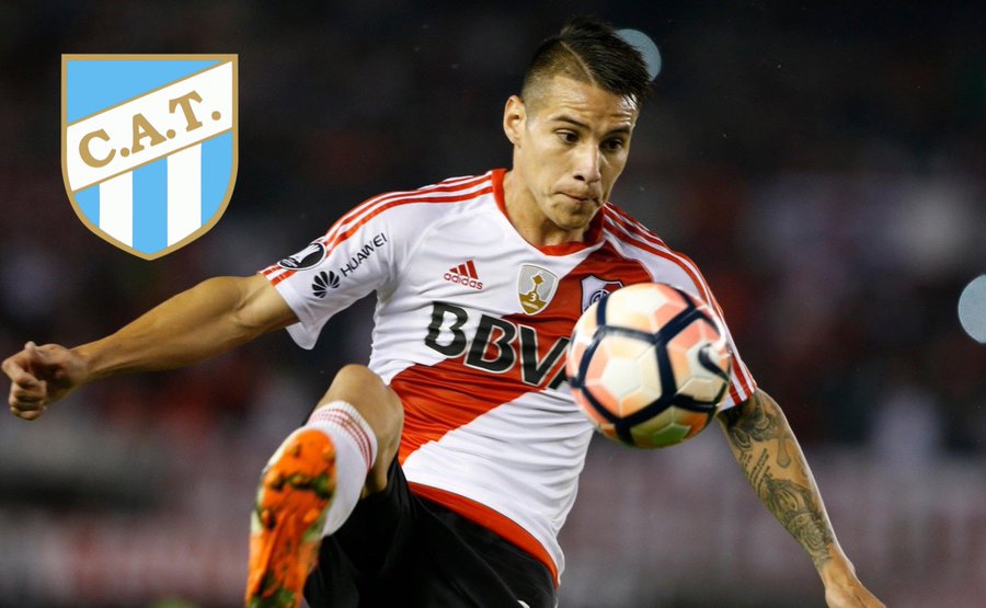 El extremo que llegaría a Atlético Tucumán; jugó en River Plate