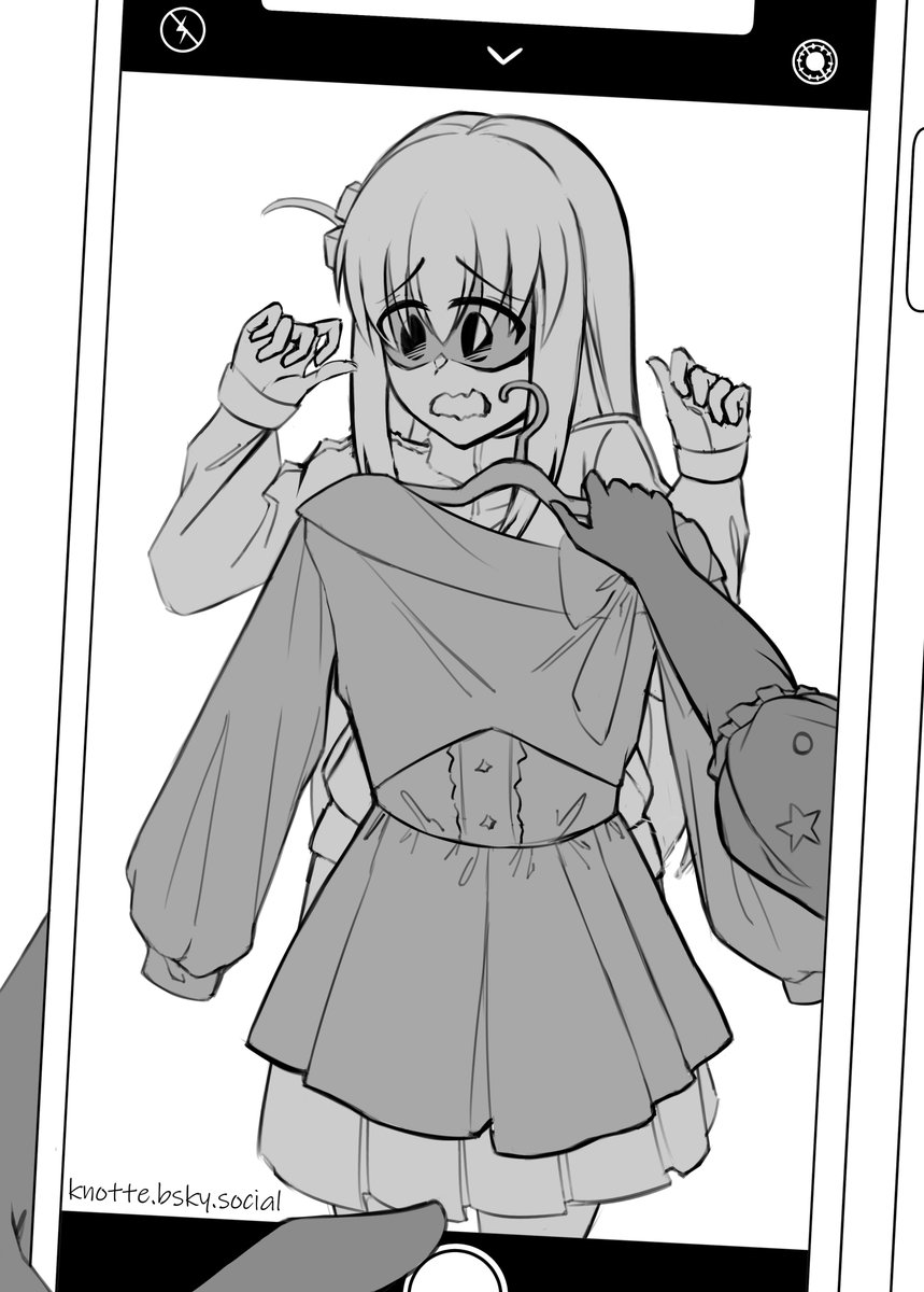 AsymmetricalK's tweet image. #bokita goes out clothes shopping