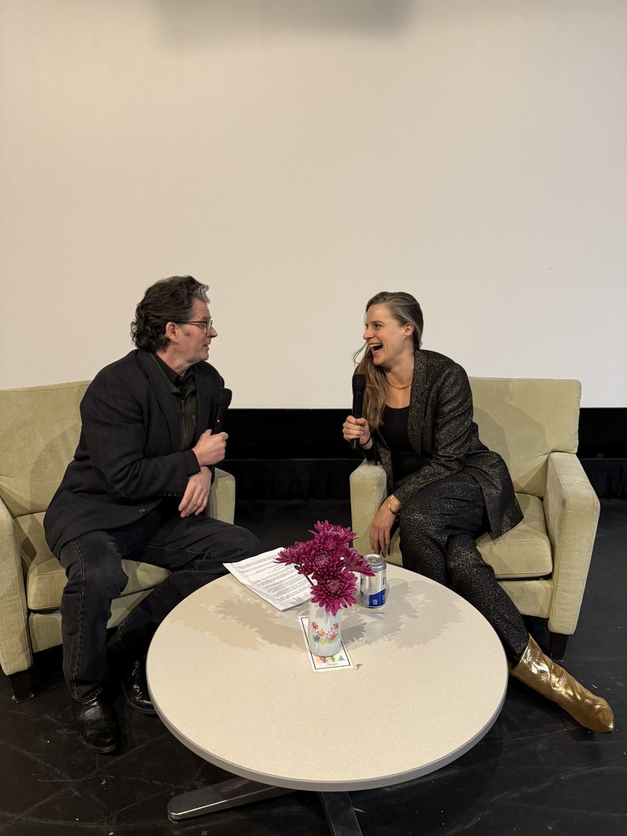 ecWIP's tweet photo. Wrapping up an unforgettable conference with a powerful reading from the brilliant Lauren Groff. ✨ She shared from her incredible work, followed by an insightful onstage conversation with Andre Dubus lll. A perfect way to close out an inspiring conference! #writersinparadise2025 https://t.co/N2yNEVCfR7