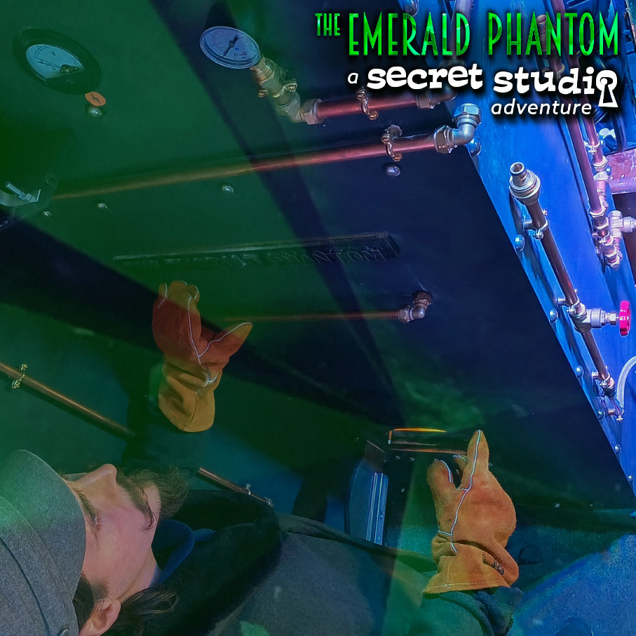 The conductor stands firm on the footplate as the fiery engine breathes life into this thrilling 1930s whodunnit. Step into the heart of the action. Will you keep this beast charging full steam ahead or bring it to a screeching halt? The choice is yours aboard The Emerald Phantom