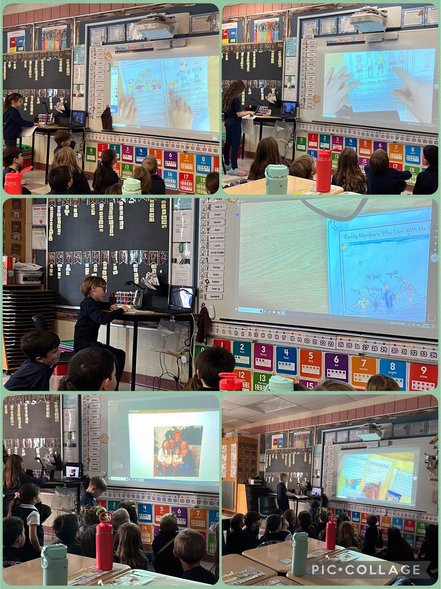 MrsTrupcevic's tweet photo. The grade 2’s worked hard on their All About My family - Traditions and Celebrations.  We enjoyed learning about everyone’s families! @HCDSB @StTimothyHCDSB https://t.co/HyOSZ8W3HU