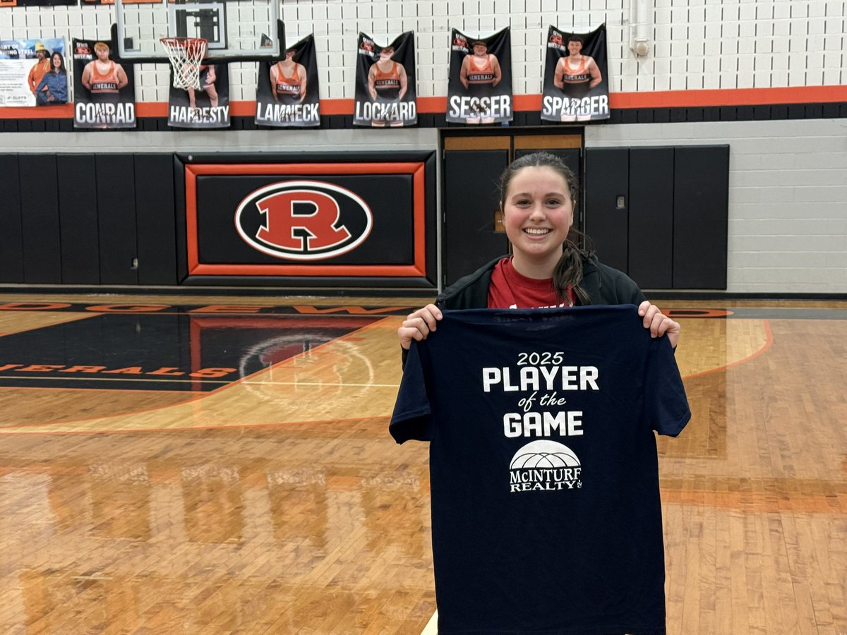 Our McInturf Realty Player of the Game in the Tusky Valley Lady Trojans road win at Ridgewood is Sophomore Elli Wallick. Elli led all scorers with 17 points, 4 steals and 2 assists in the Lady Trojans win. 
<a href="/inter_valley/">InterValleyConference</a> <a href="/TVLadyHoops/">TV Lady Hoops</a> <a href="/TVTrojans/">TVTrojans.org</a>