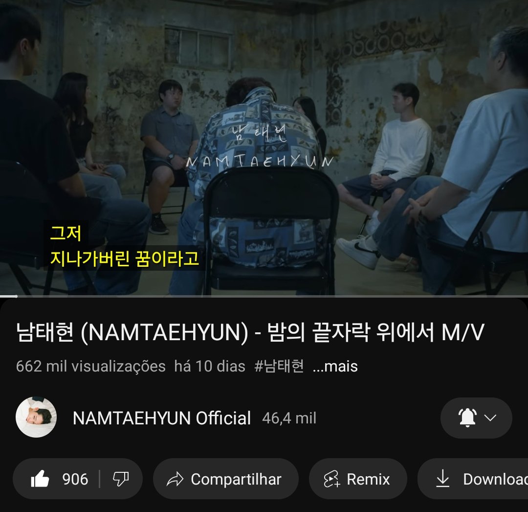 namtaebr's tweet photo. MV | Com versões em coreano e inglês, Nam Taehyun retorna com "On The Edge of The Night", canção sincera que fez durante seu período de recuperação.

Assista: 
- https://t.co/ZLknKpw2zv
-https://t.co/T6bOYUWVif https://t.co/65GTB4zwXy
