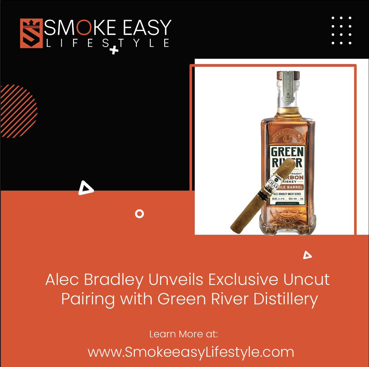 smokeeasylife's tweet photo. Alec Bradley Unveils Exclusive Uncut Pairing with Green River Distillery
https://t.co/iryMPEFEgy https://t.co/ZzK3GwGLjS