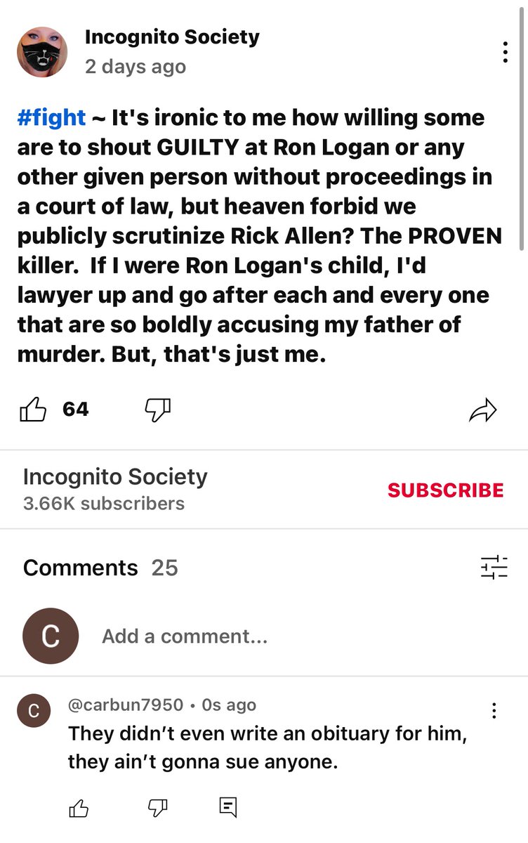 Featherocking's tweet image. #DelphiLore #DelphiMurders
#RonLogan