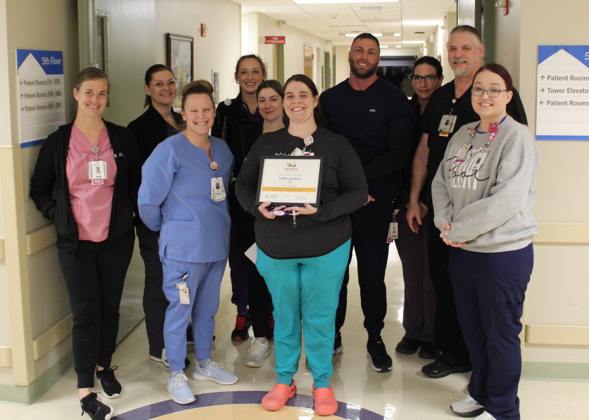 Ashley Jackson, with Ascension St. John Jane Phillips, is a BEE Award Honoree! She was nominated by a coworker after finding a patient's spouse unresponsive. During a previous conversation she knew the couple were both diabetic, so Ashley immediately got help.
🐝🍯