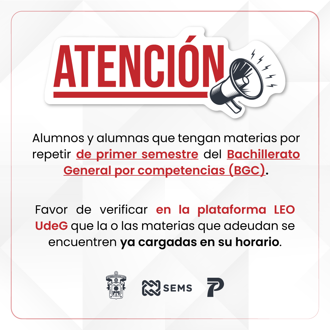 GPrepa7's tweet image. 📢 Si repites materias de 1er semestre, revisa en LEO que estén en tu horario. Si no, acude a Control Escolar o Oficialía Mayor Administrativa. ¡No lo dejes pasar! 🕒 #ControlEscolar #SomosP7