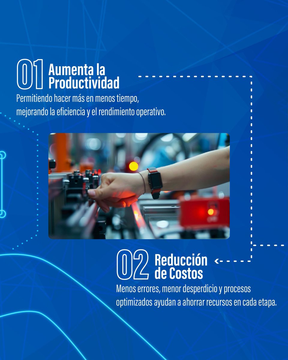ICAutomatizados's tweet photo. ¿Sabías que la automatización industrial está transformando la economía global? 🌟
Implementar soluciones automatizadas no solo ahorra tiempo, sino que también aumenta la productividad y reduce errores en los procesos.

#AutomatizaciónIndustrial #Productividad #Innovación https://t.co/XsEdkfICTD