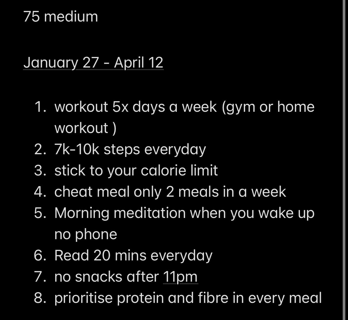pinkscals's tweet photo. Here are the rules i will update every day in the comments. making it public so i can hold myself accountable https://t.co/bmJLW06wcx