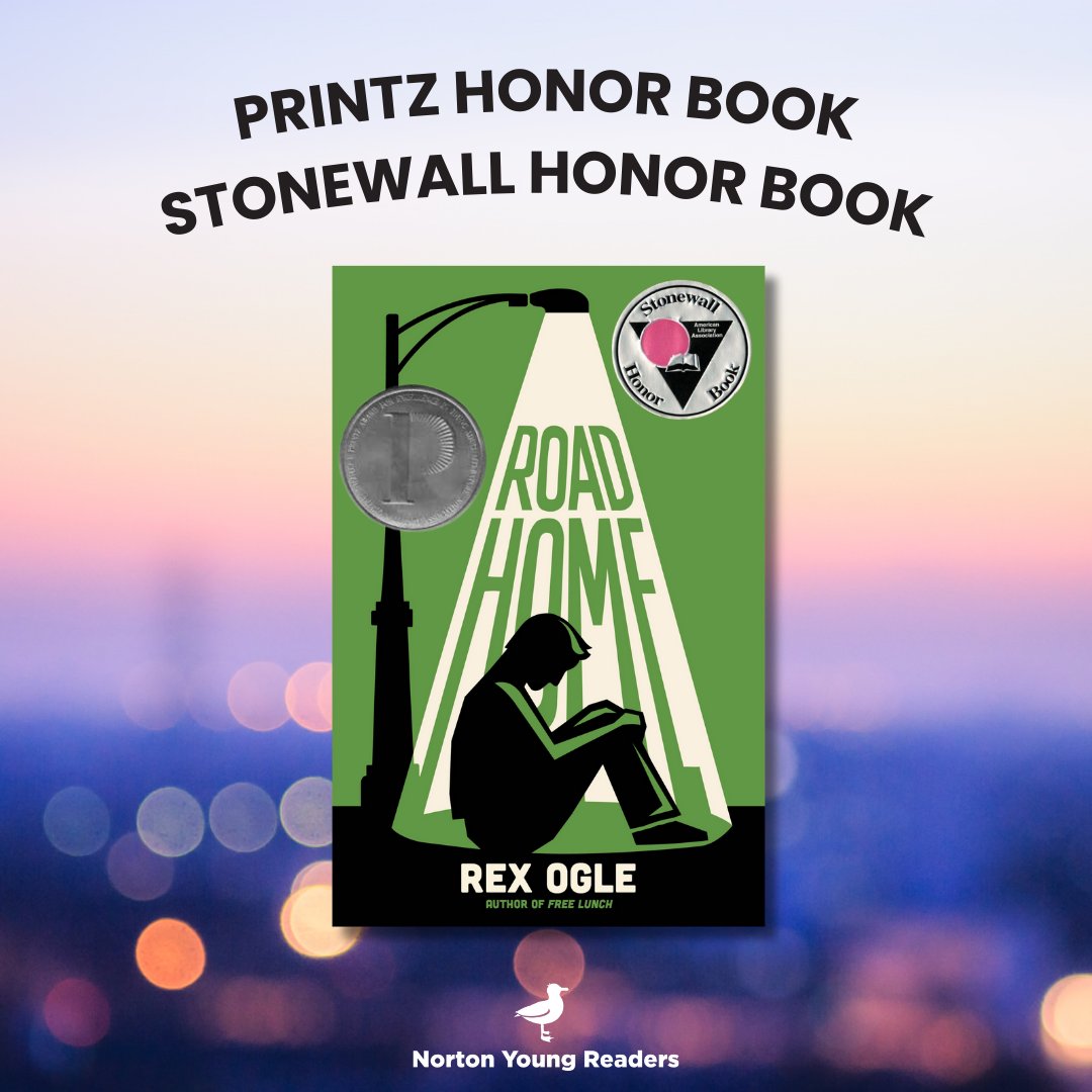 Congratulations <a href="/RexOgle/">Rex Ogle</a>!!! 🎉

ROAD HOME is a Printz Award Honor Book and a Stonewall Book Award Honor Book! <a href="/ALA_Booklist/">ALA_Booklist</a>